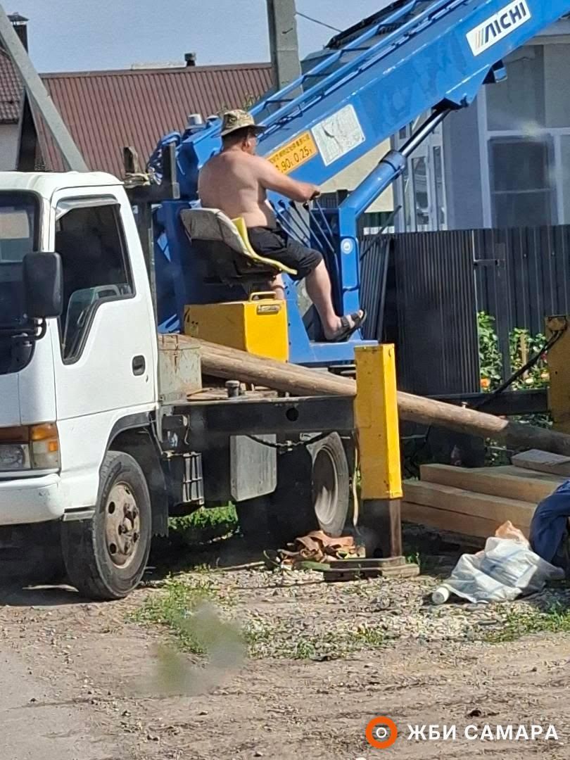 Буровая установка на объекте